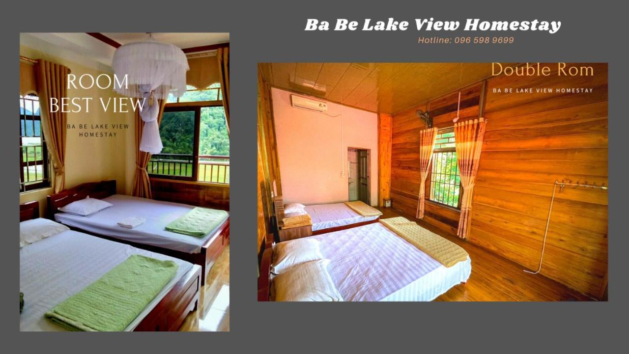 Ba Be Lake View Homestay An Ma Екстер'єр фото